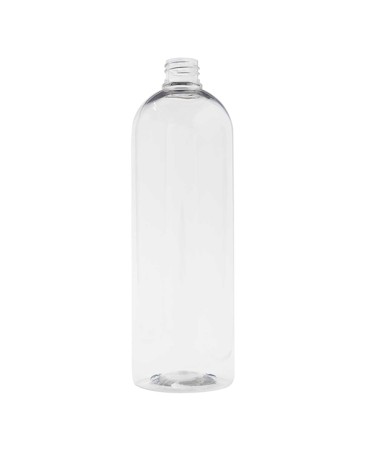 32 oz pet clear bullet round 28-410