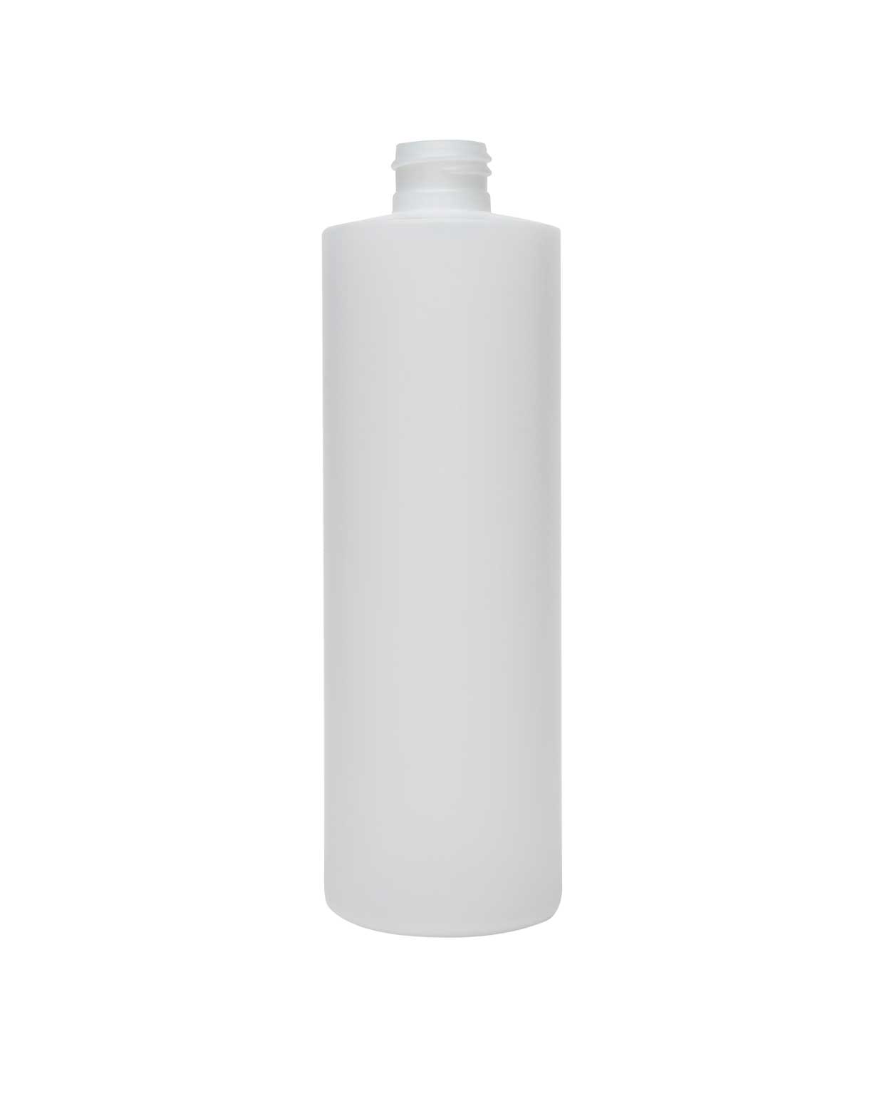 #00578: 12 oz hdpe natural cylinder round 24-410