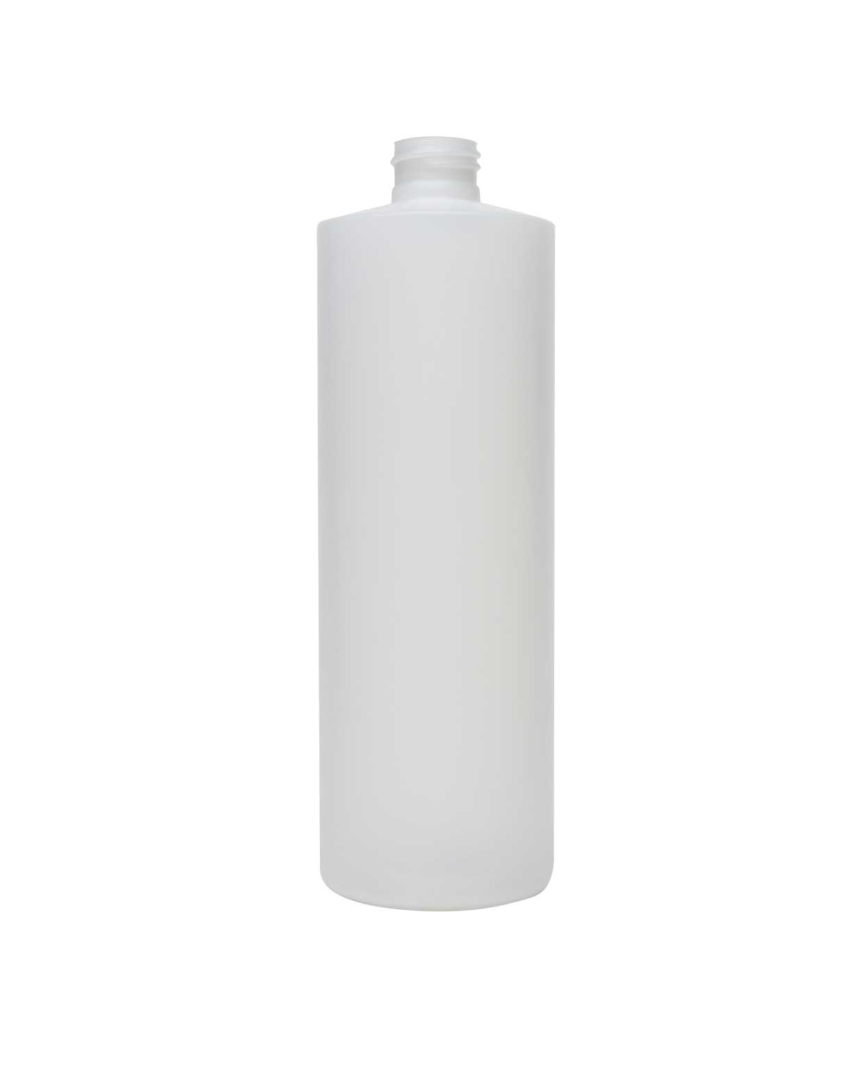 #00581: 16 oz hdpe natural cylinder round 24-410