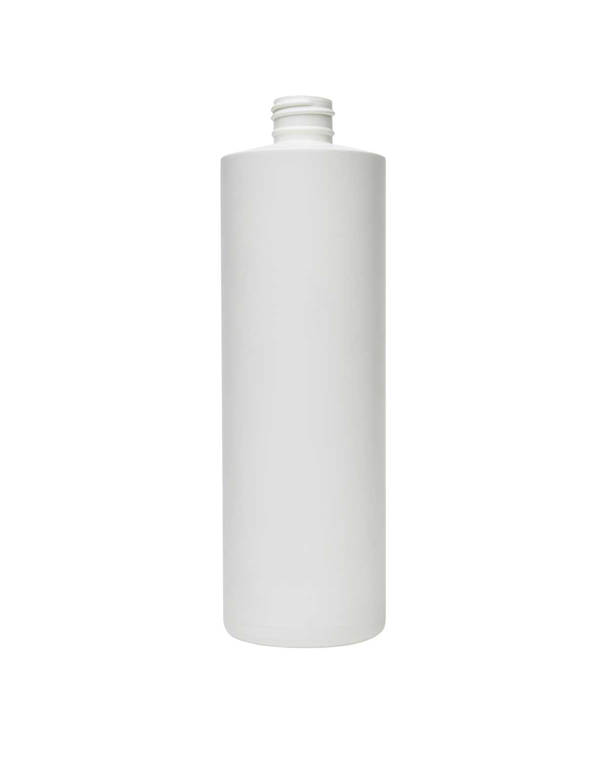 #00426: 16 oz hdpe white cylinder round 24-410