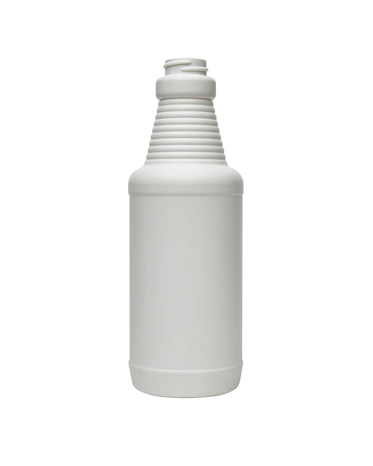 #01297: 16 oz hdpe white beehive carafe 28-400