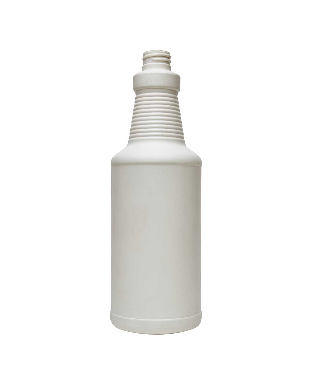 #02121: 32 oz hdpe white beehive carafe 28-400