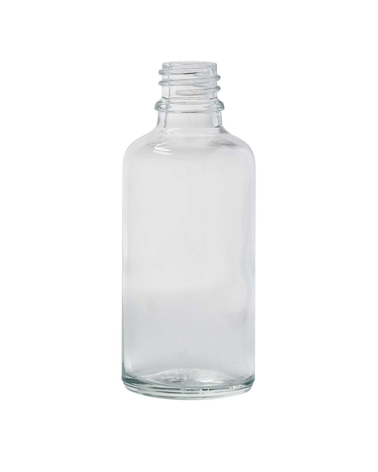 Glass Clear Flint Dropper Bottle