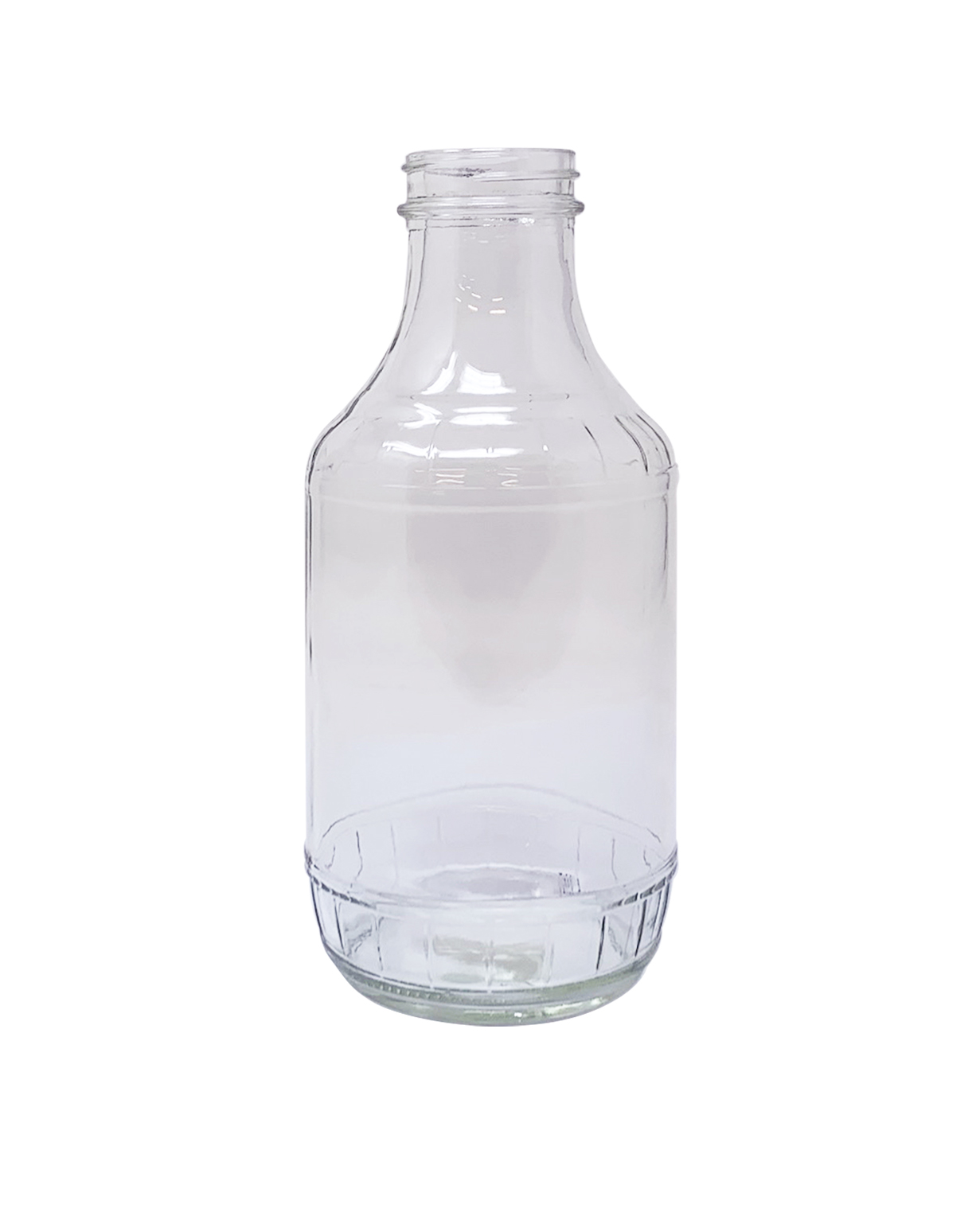 16 oz glass clear decanter 38-400