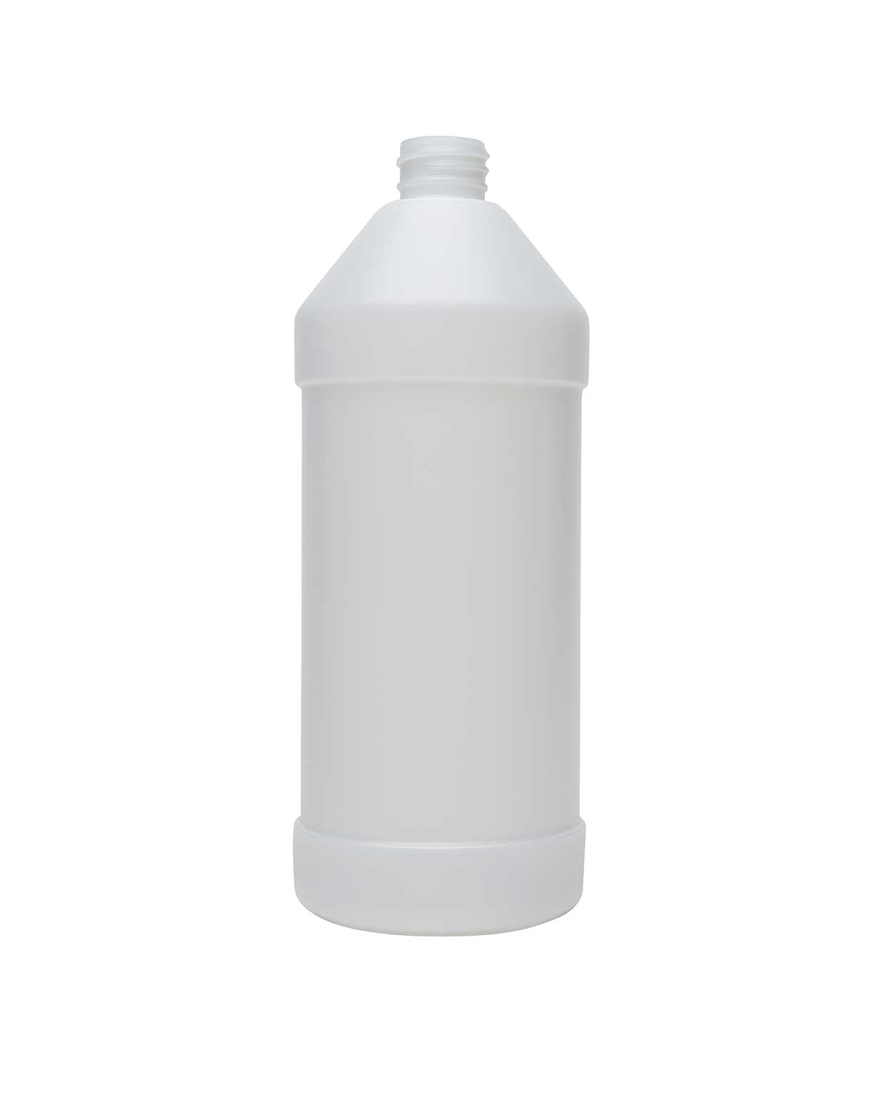 32 oz hdpe natural modern round 28-410