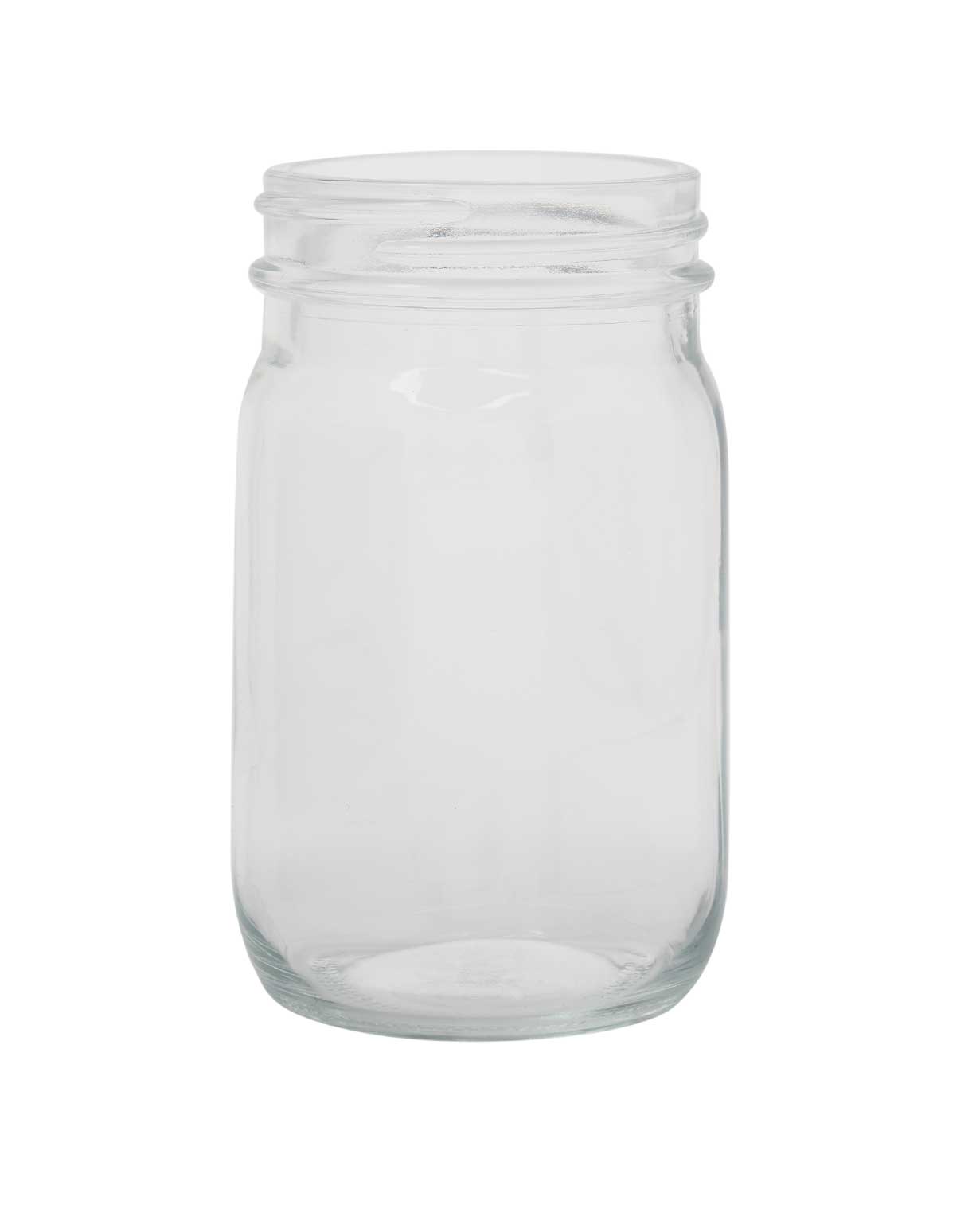 4 oz glass flint mayo jar 48-400