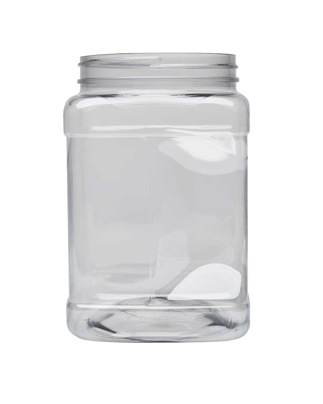 Square Pinch Grip Jar