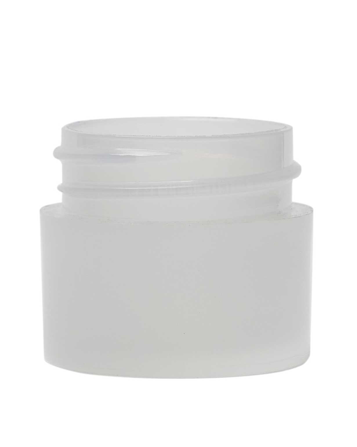 0.25 oz pp natural thick wall jar 33-400