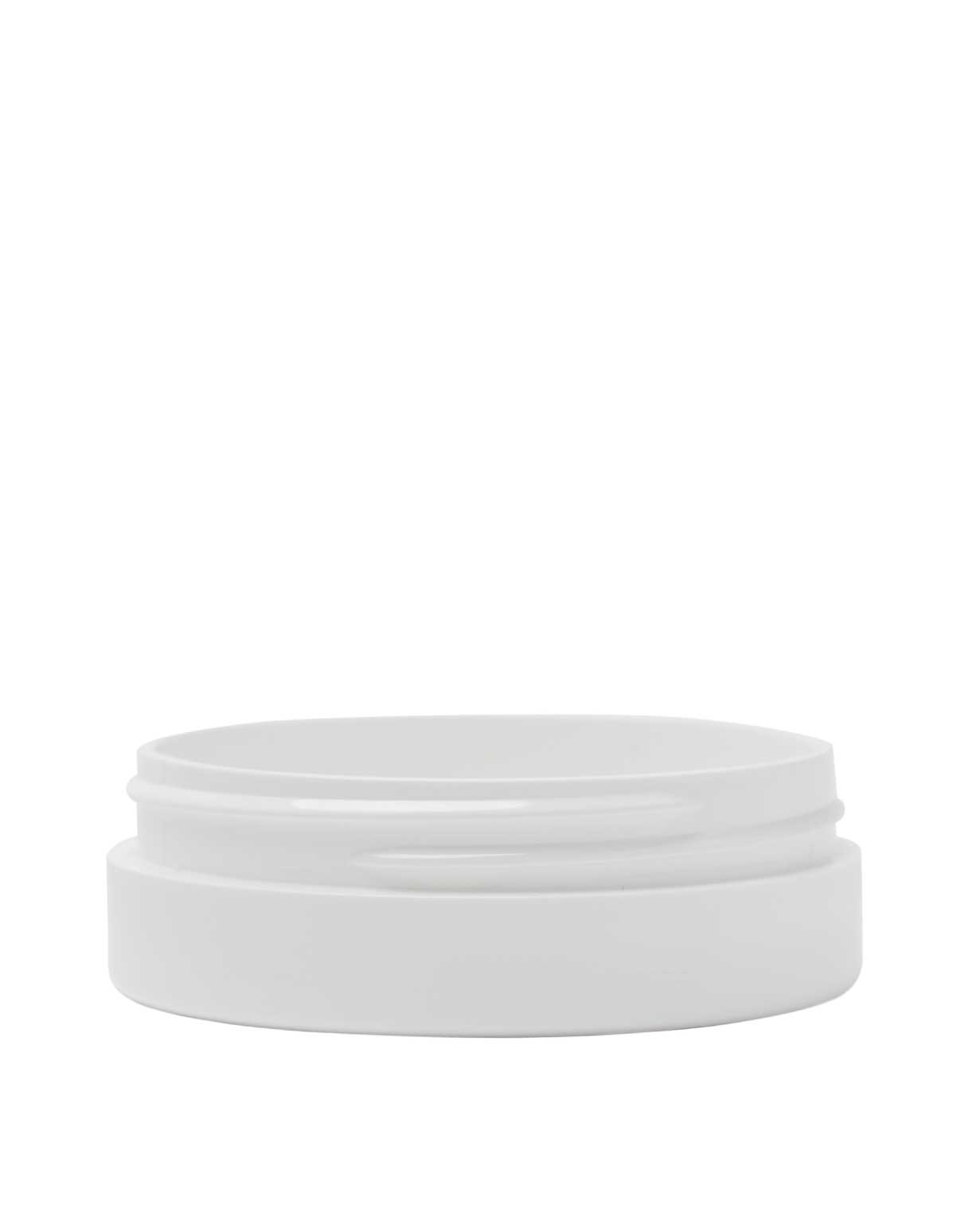 1 oz pp white thick wall jar 70-400