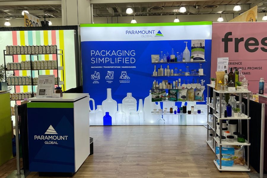 Paramount Global booth at Summer Fancy Foods 