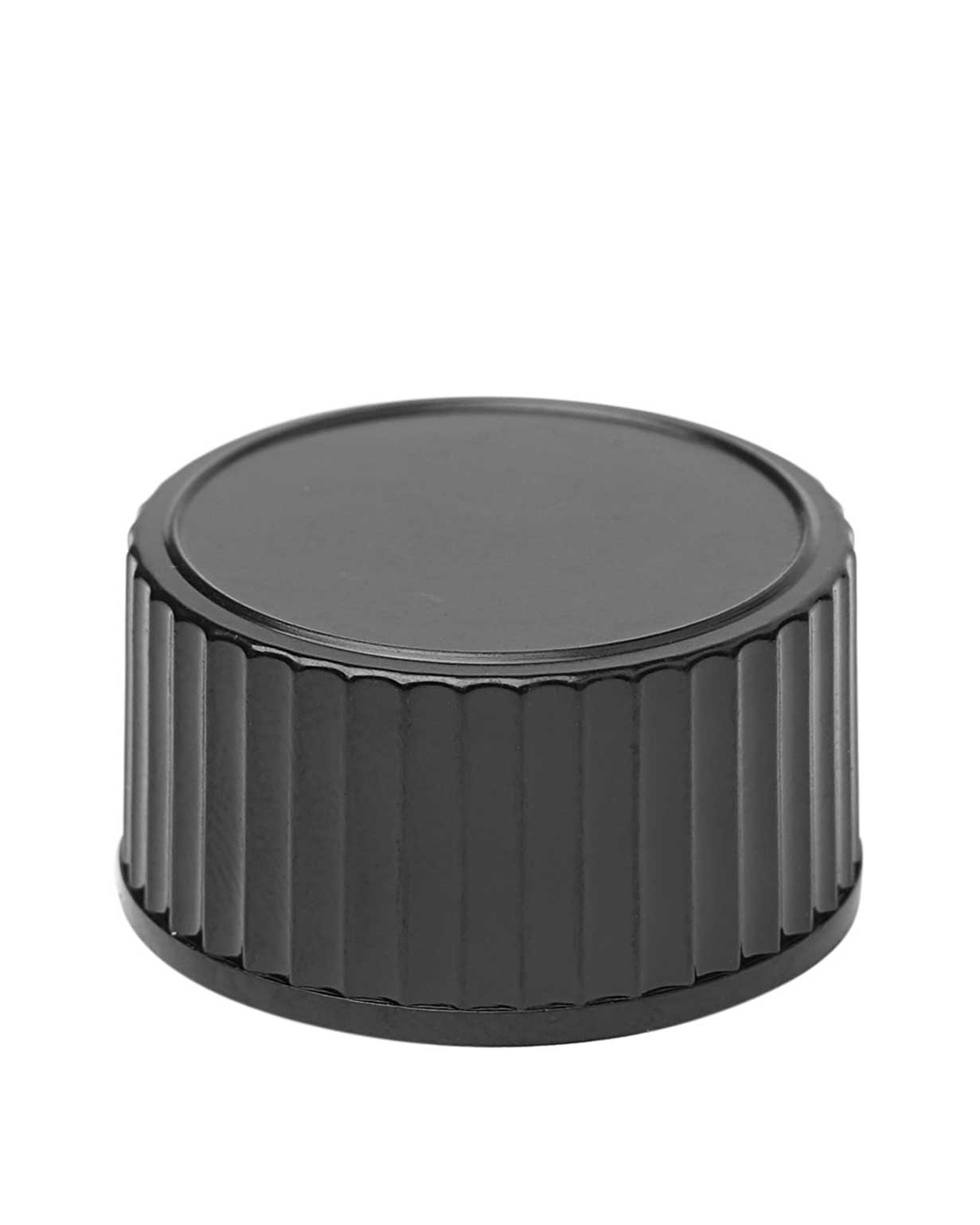 20-400 phenolic black w/ cone continuous thread closure