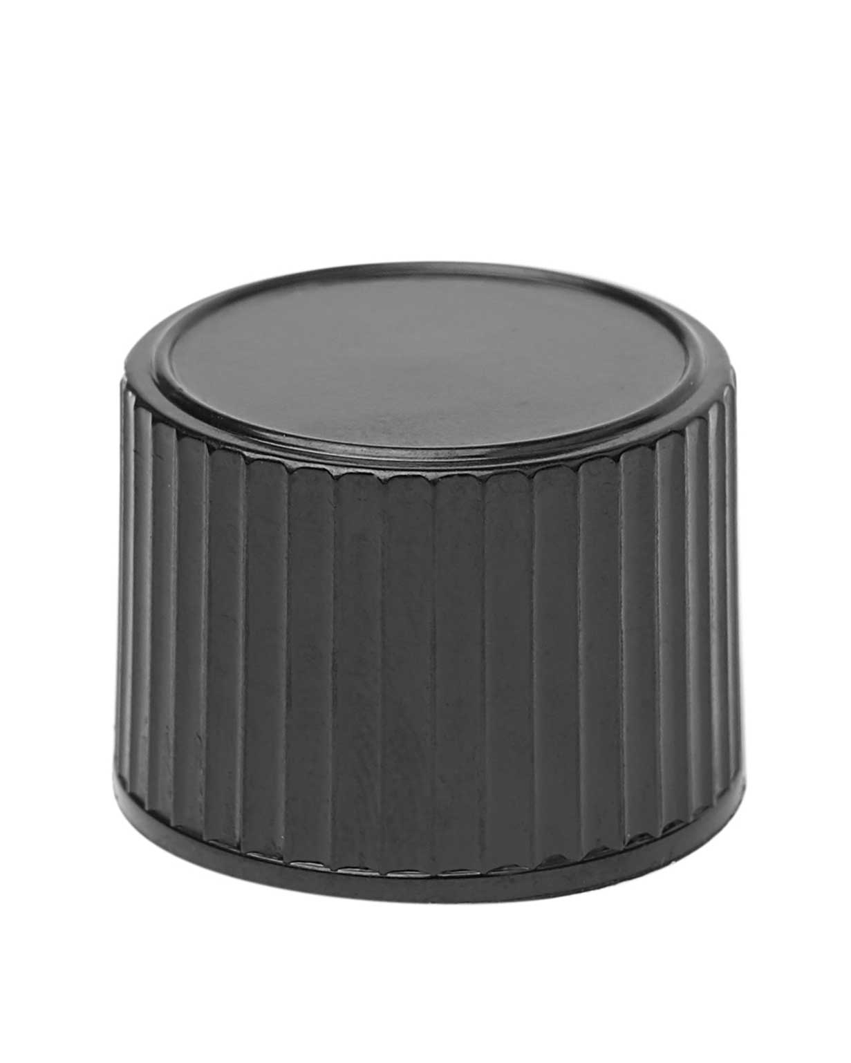 20-410 phenolic black w/ cone continuous thread closure