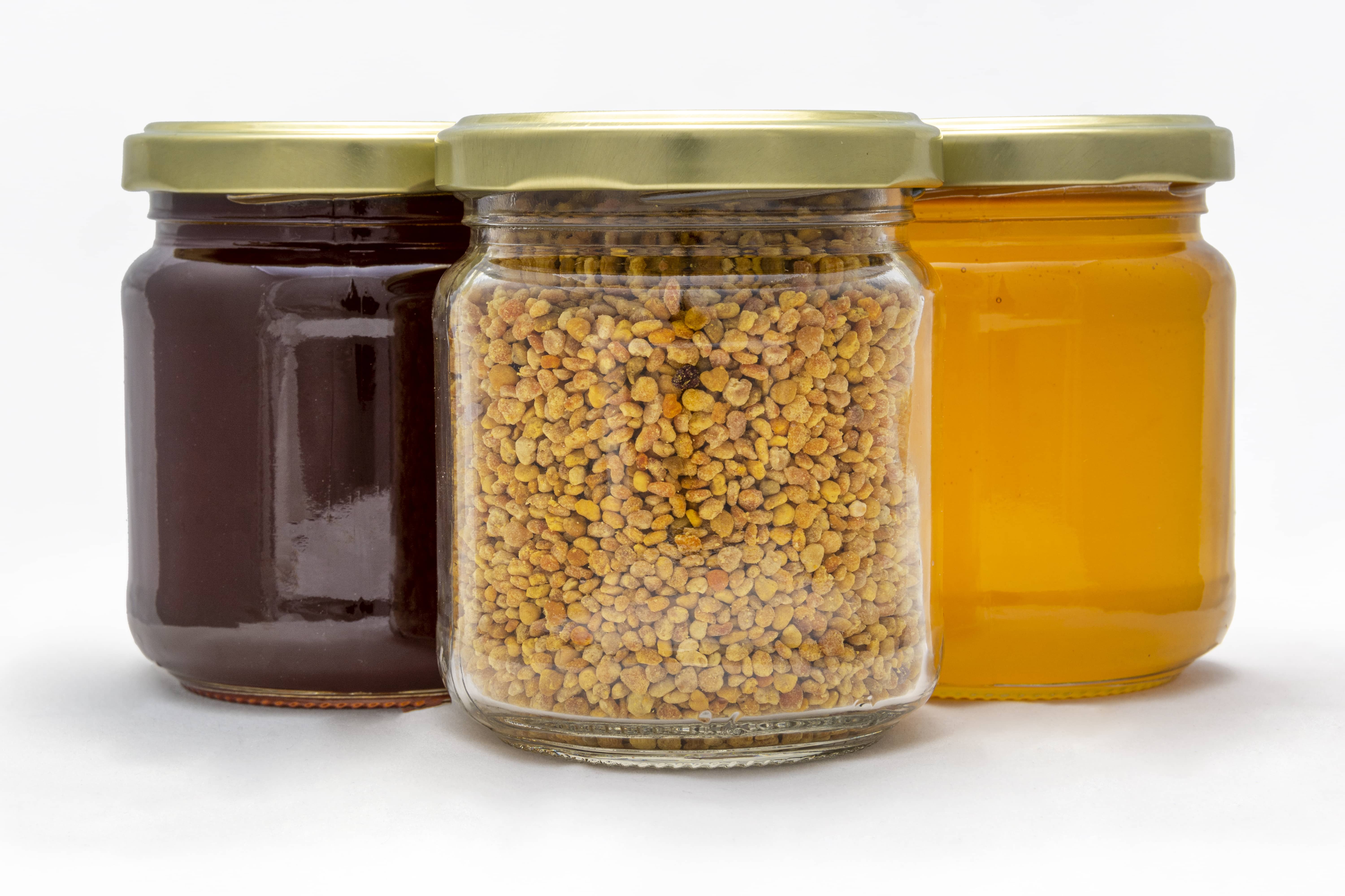 glass jars for honey packaging