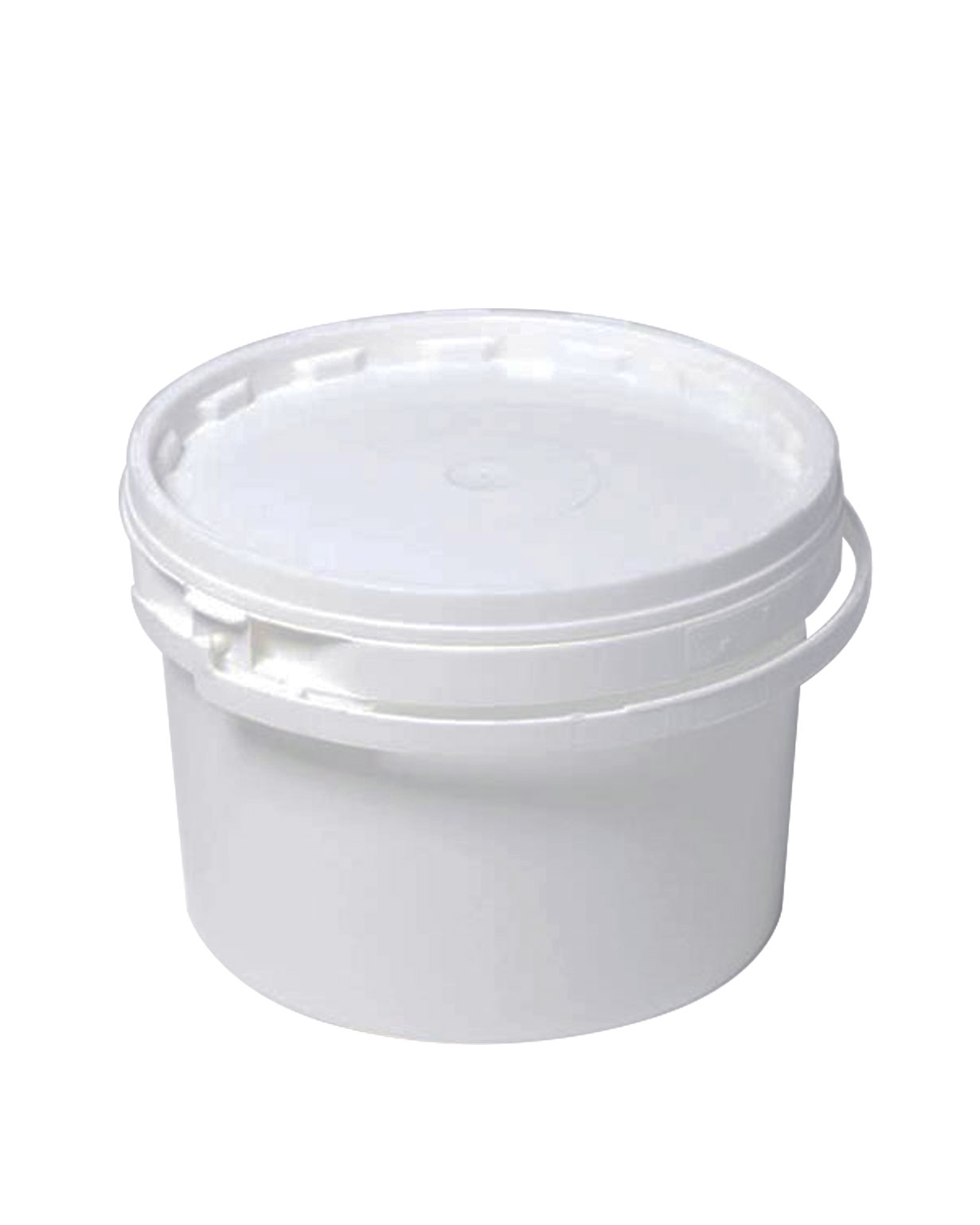 3.3 liter hdpe white 186,2-172,8mm x 140mm round open head UN pail