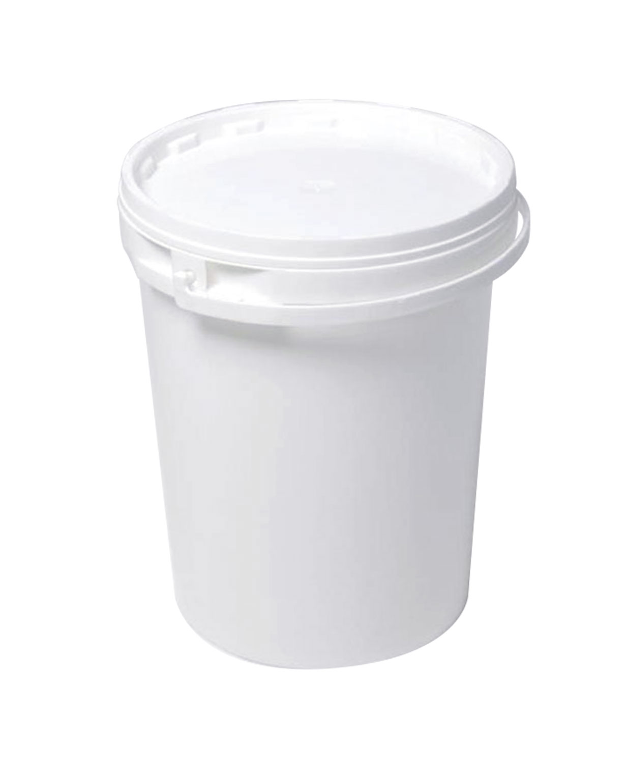 5.7 liter hdpe white 186,2-162,7mm x 248mm round open head UN pail