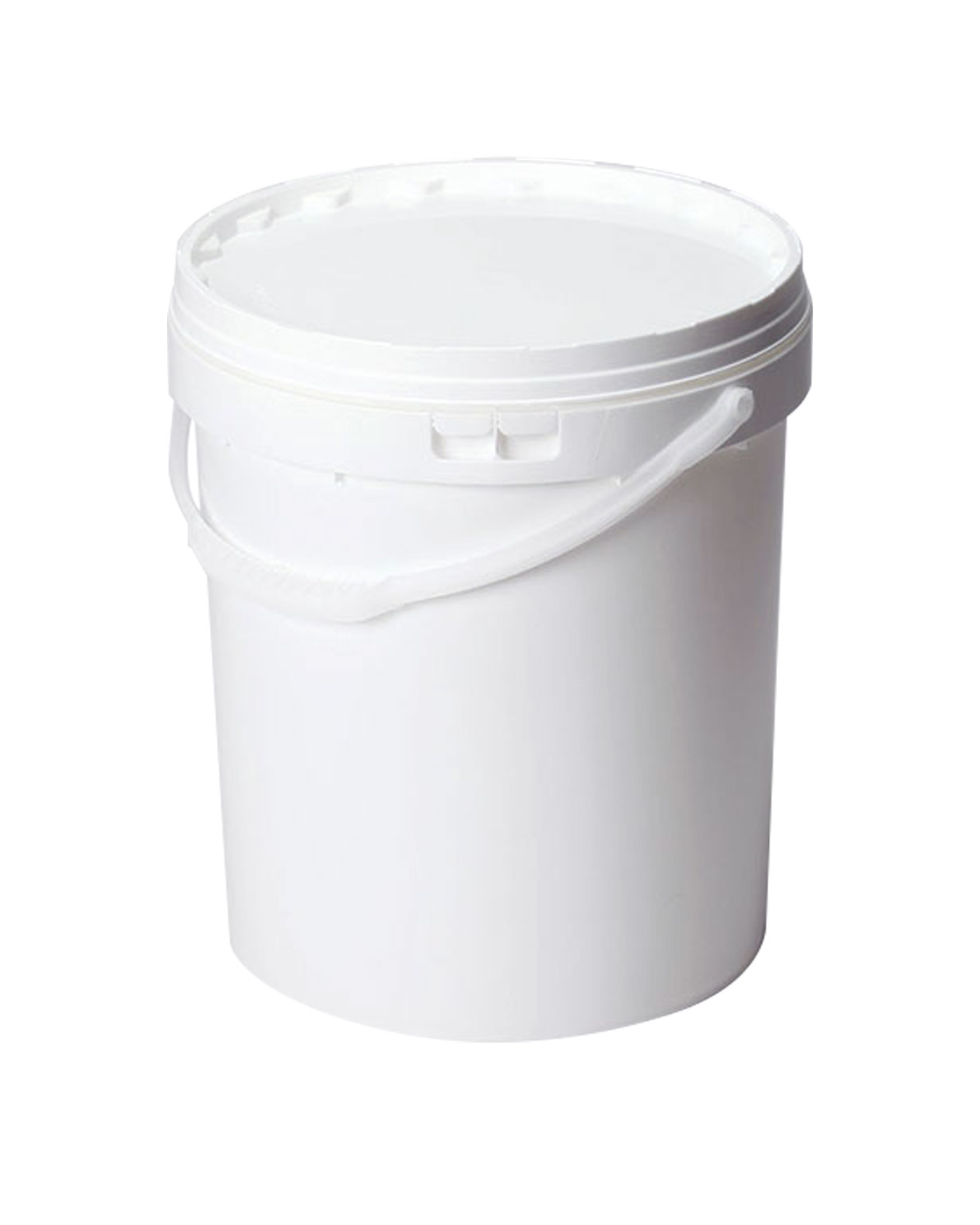 22.2 liter hdpe white 298,5-273,3mm x 360mm round open head UN pail