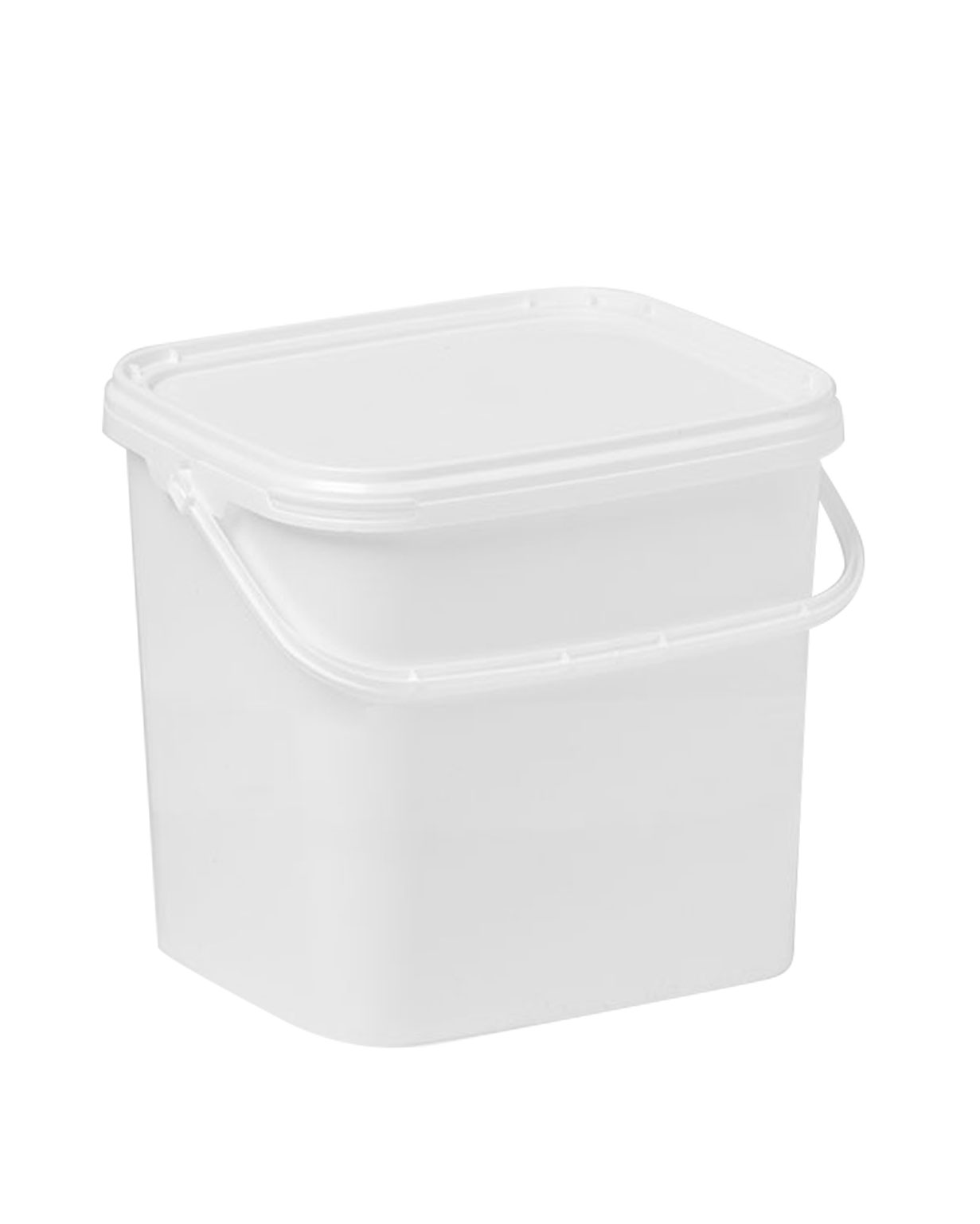 Plastic Rectangular Open Head European Pail