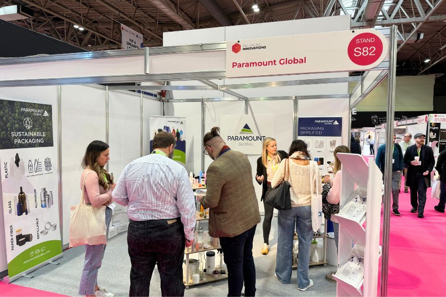 Paramount Global's stall at Packaging Innovations in the UK