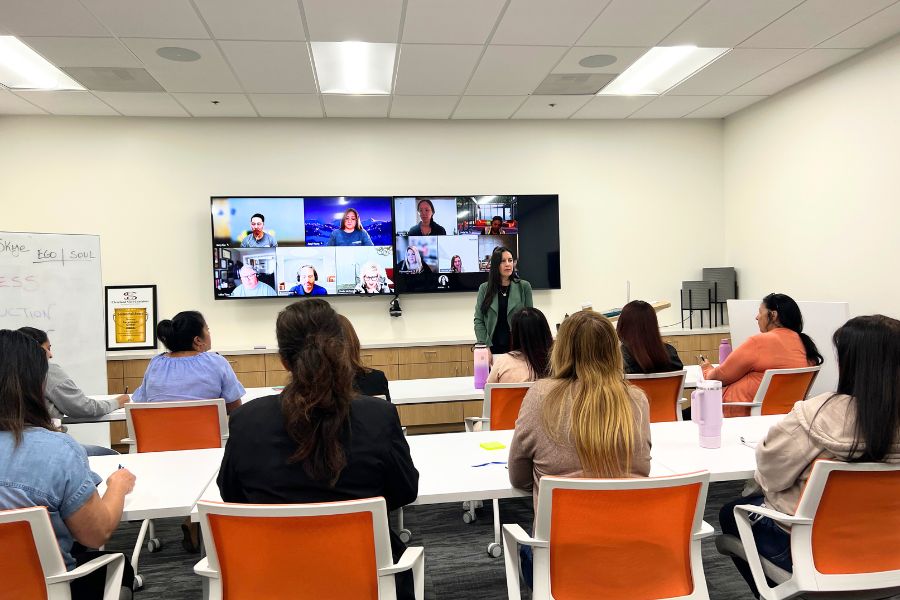 Mindfulness Workshop led by Elysia Skye at Paramount Global headquarters