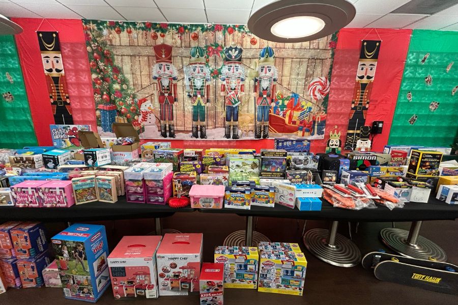 Paramount Global donates over 150 toys to local children in foster care and those who have recently reunited with their families