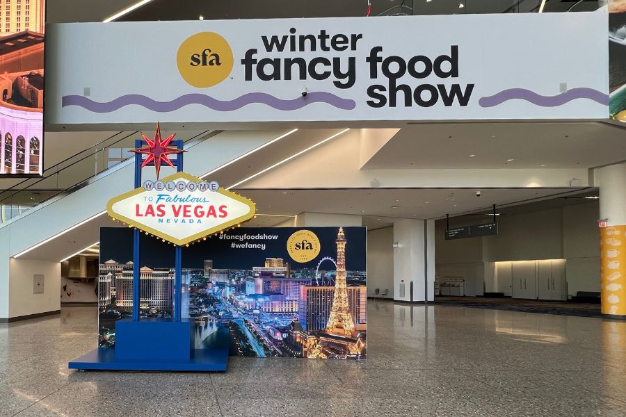 Winter Fancy Food Show 2025 Las Vegas step and repeat