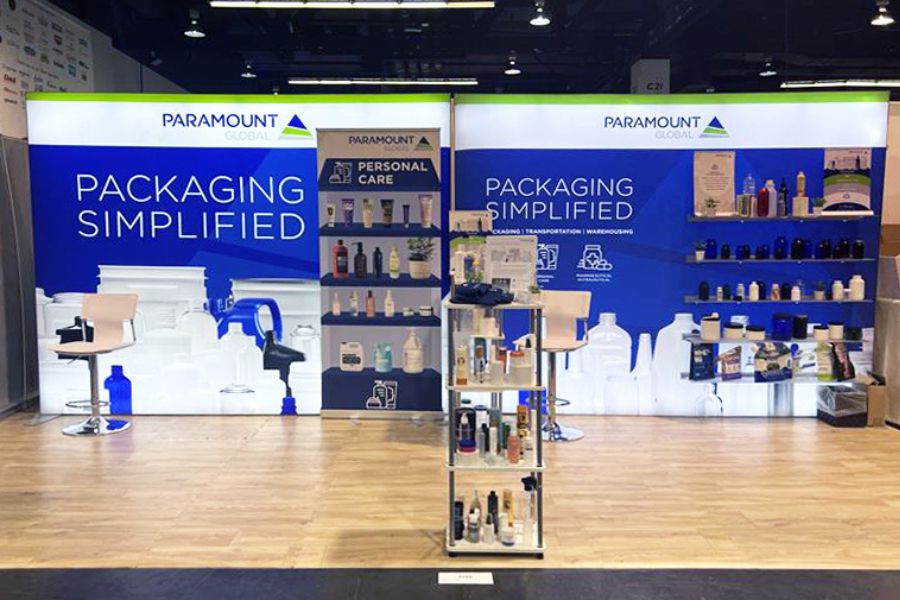 Paramount Global booth at Expo West 2025