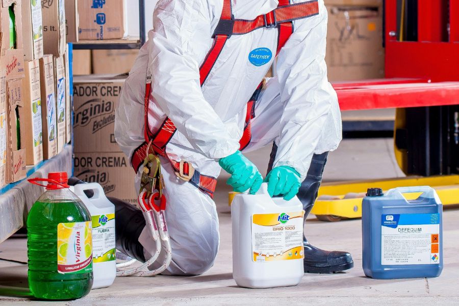 Various hazardous material products