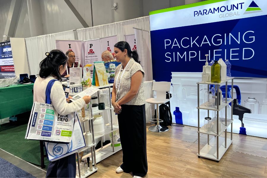 Paramount Global's booth at PACK EXPO Las Vegas 2025