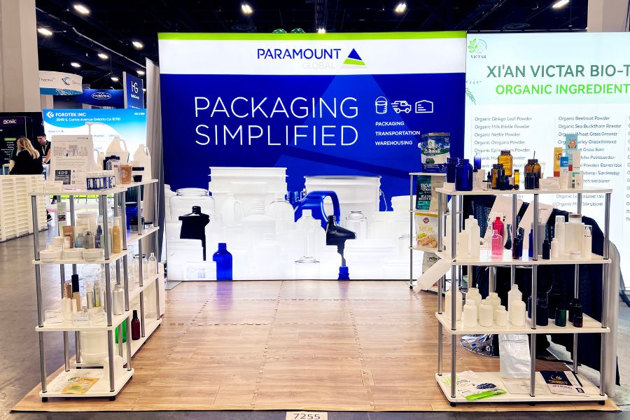Paramount Global's booth at SupplySide Global 2025